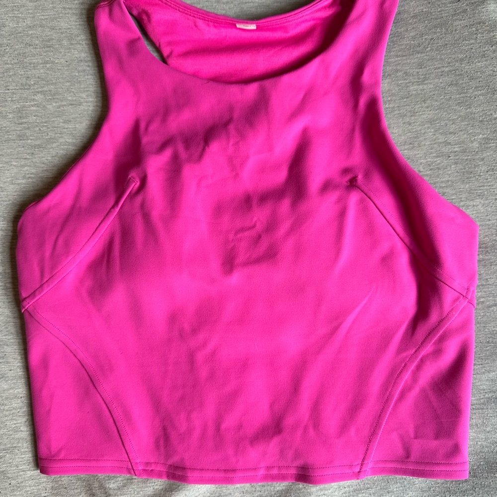 Lululemon Invigorate Tank Size 8 in Sonic Pink